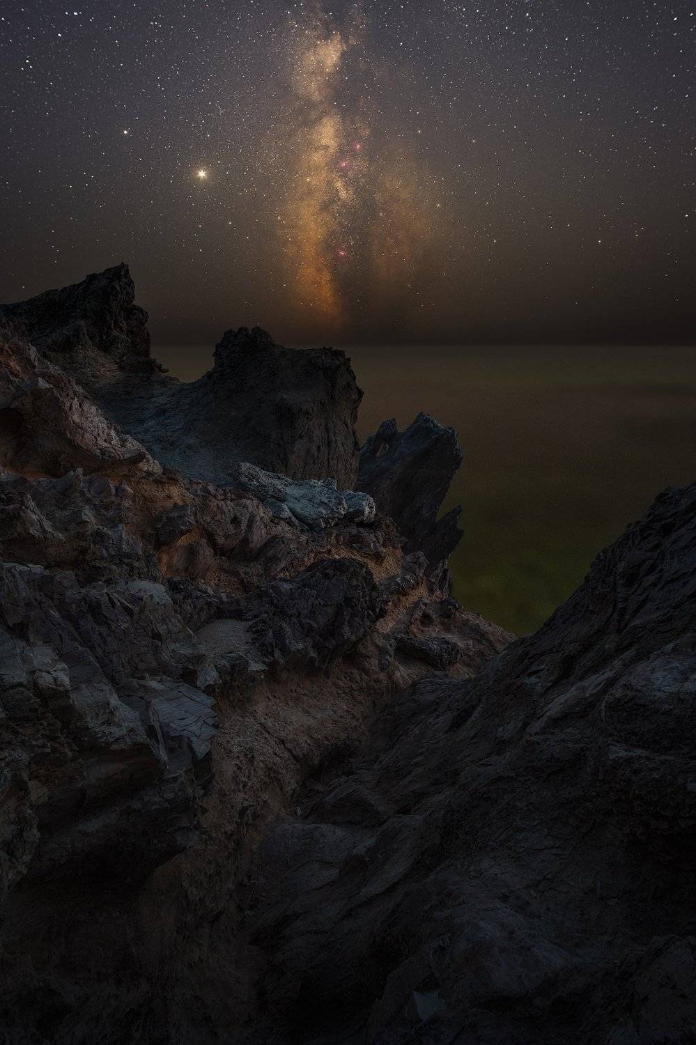 крым, ночь, звезды, млечный путь, фиолент, скала дракон, астро, Глеб Желтов