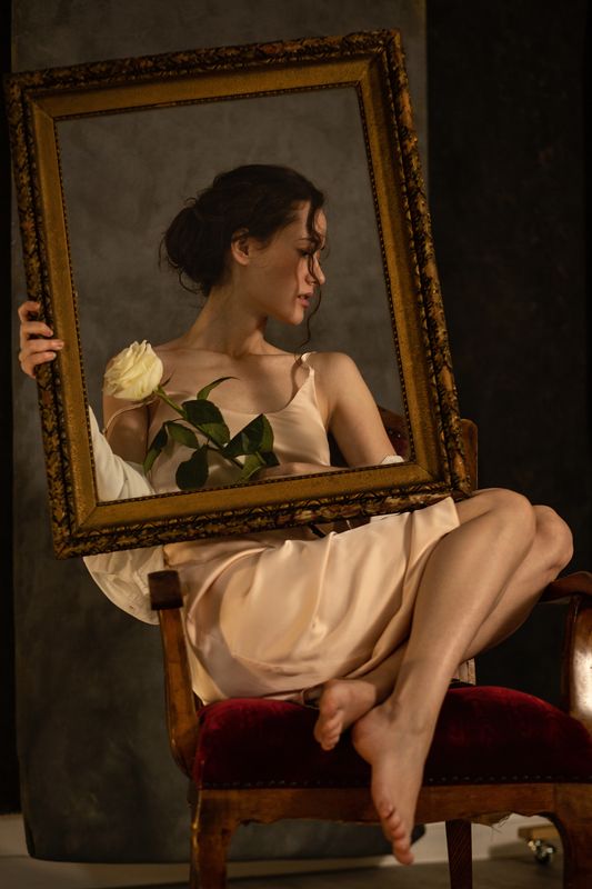 фото, девушка, портрет, женщина, картина, canon Марина фото превью