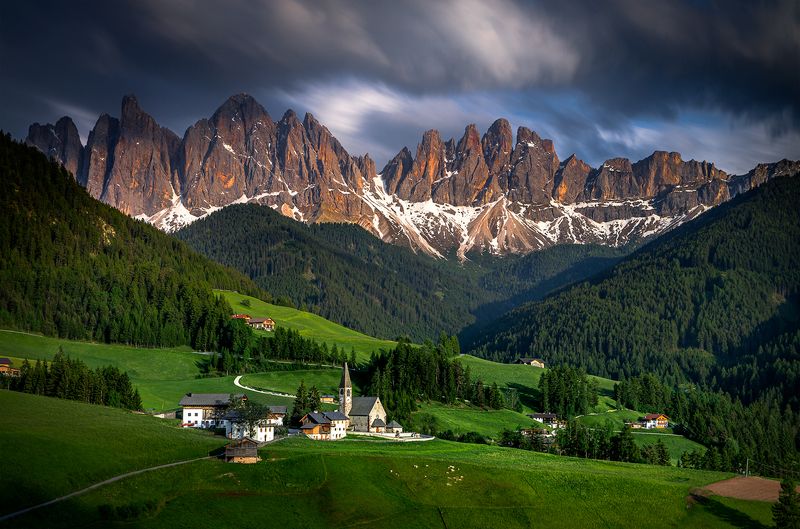 Santa Maddalena sunset фото превью
