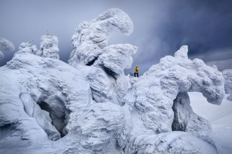 урал, зима, гух ФОТОГРАФ. На Главном Уральском... фото превью