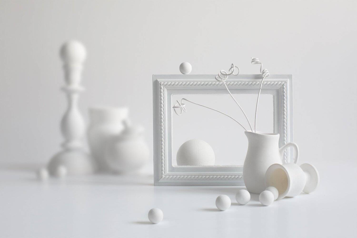 миламиронова, фотонатюрмор, белый, цвет, фигуры, Мила Миронова