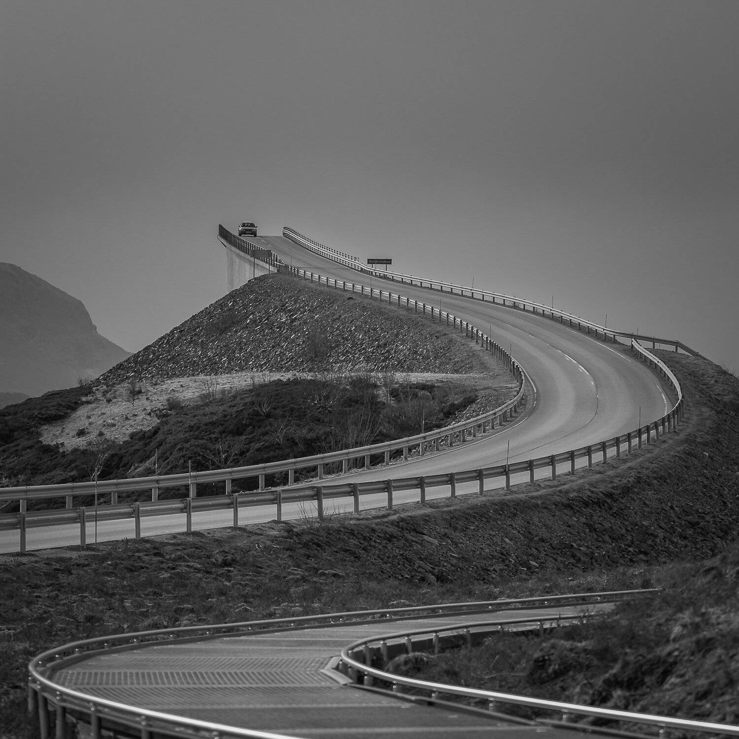 norway,b&w,landscape, Tomek Orylski