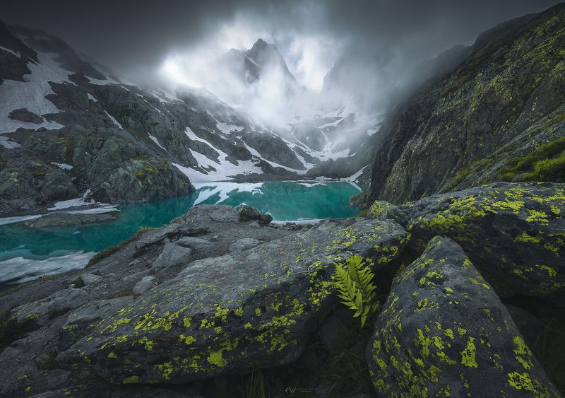 #landscape #mountains #alps #italy #sunset #sunrise #night Glommy mind фото превью