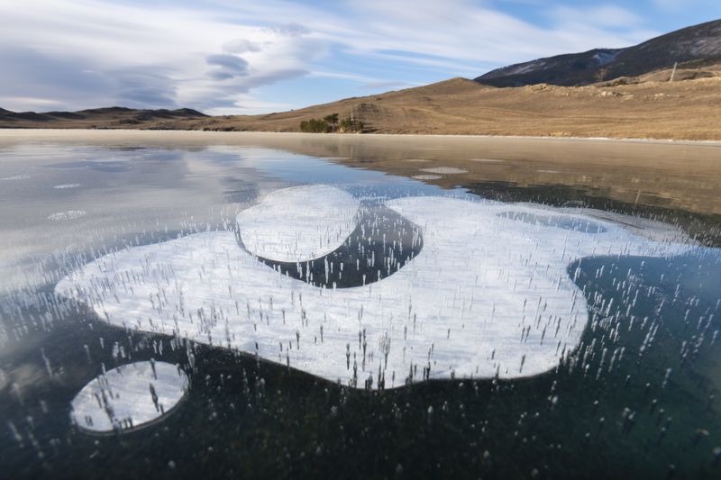 Байкал, пузыри Байкальские пузыри фото превью