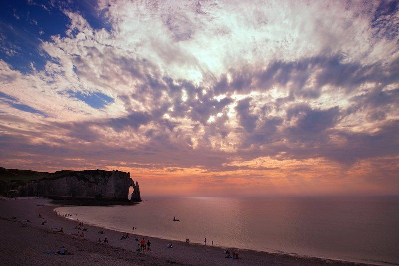 Алебастровое побережье, Франция Небесная феерия фото превью