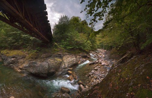 Долго горная река разделяла берега