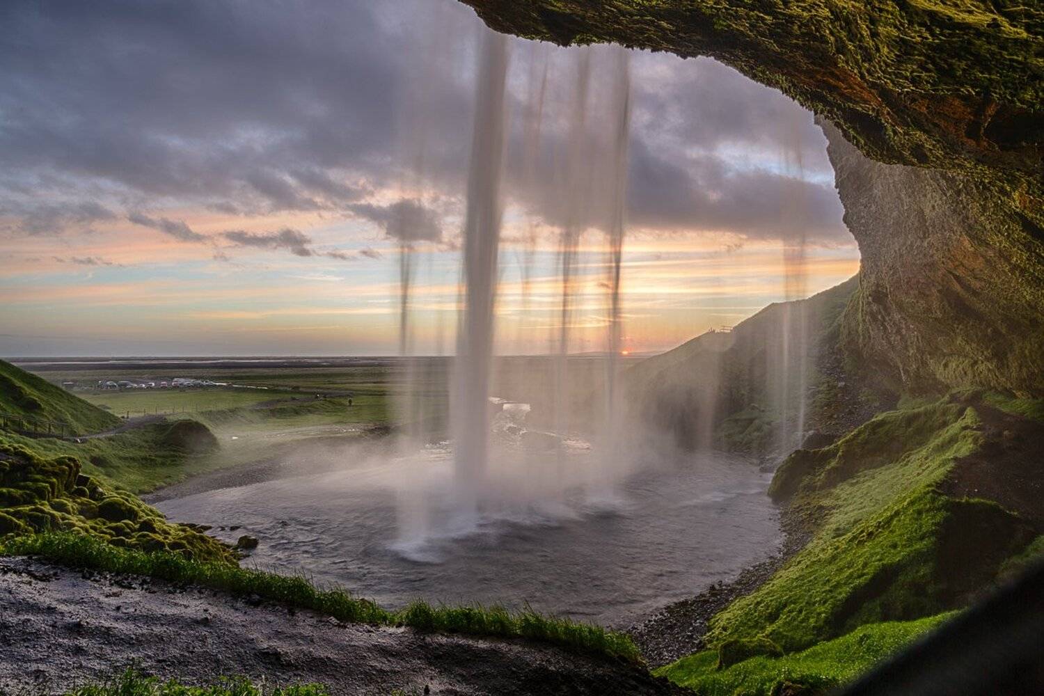 исландия, водопад, Марина Маликова