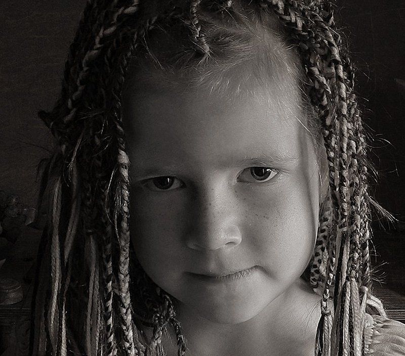 Портрет девочкм, С характером Девочка с характером фото превью