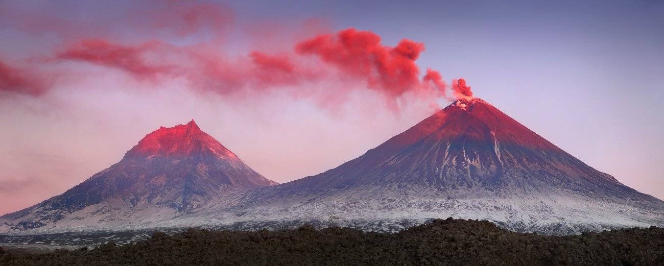 камчатка, вулкан, ключевской, камень,, Сергей Макурин