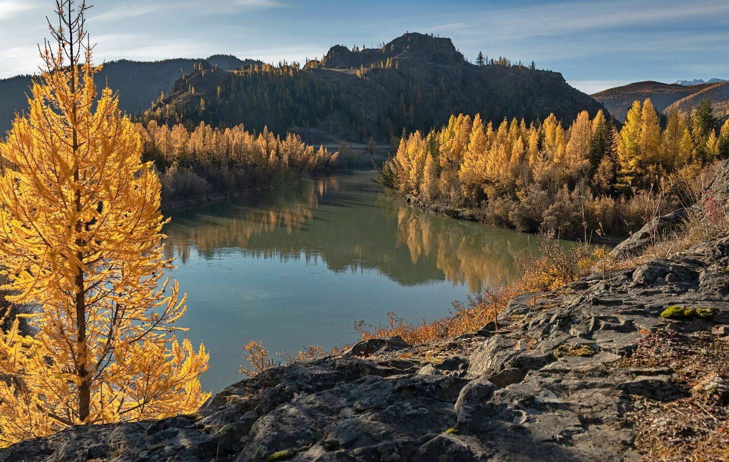 алтай, осенняя чуя., сентябрь, осень., Марина Фомина