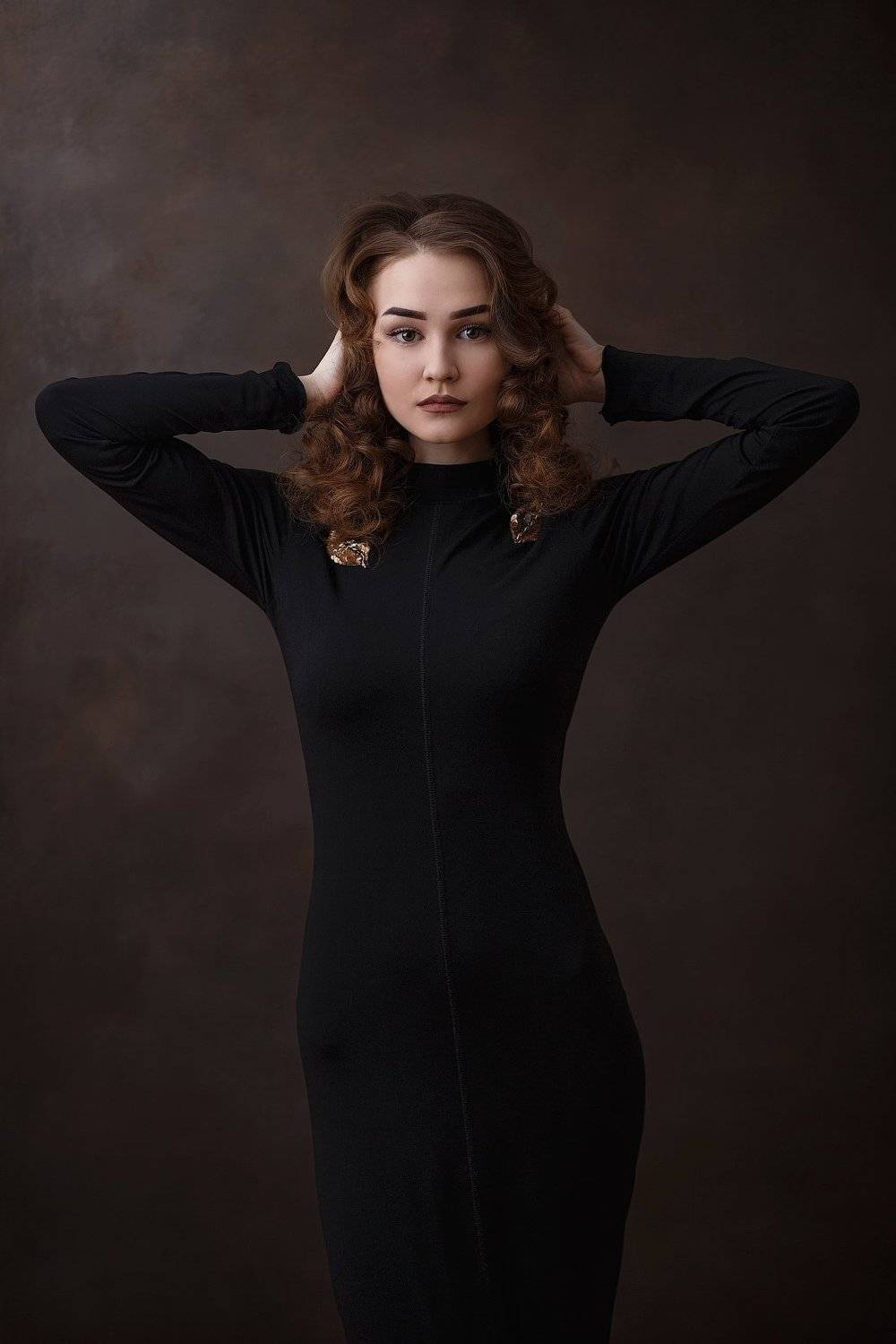 портрет девушка, Михаил Корнилов