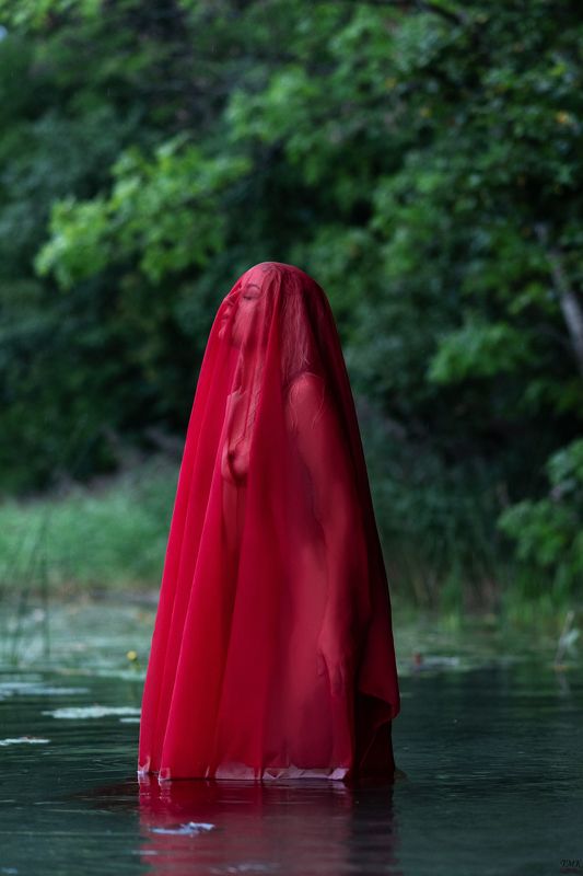 nature, summer, woman, colors, people serenity фото превью