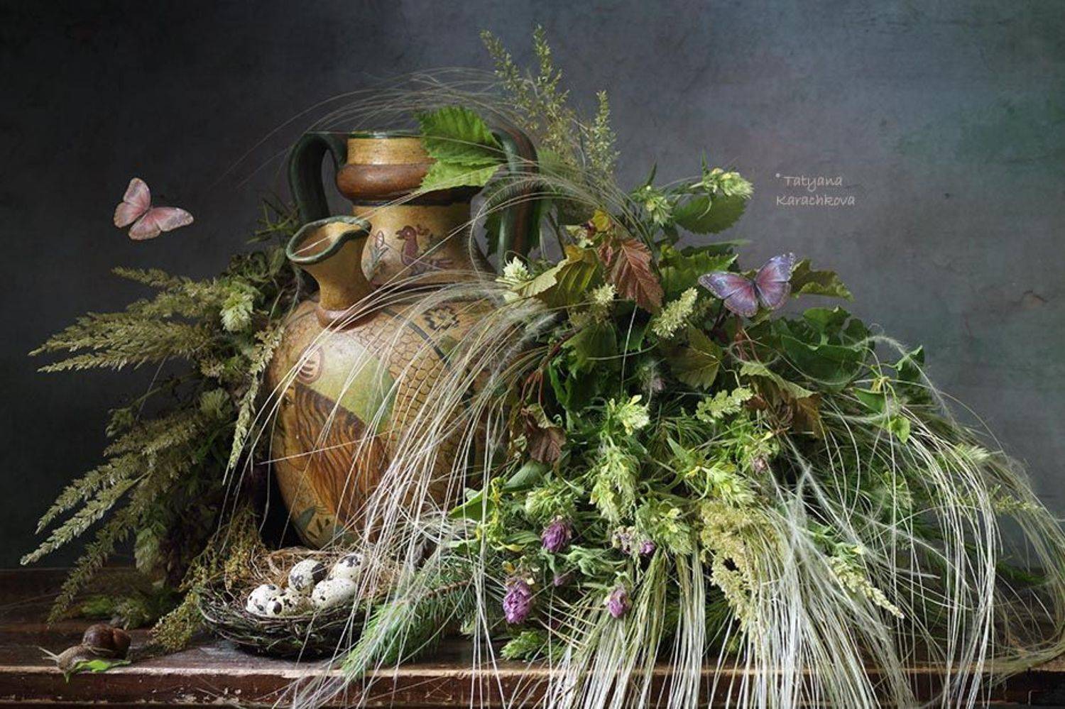 натюрморт, кувшин, лето, Tatyana Karachkova