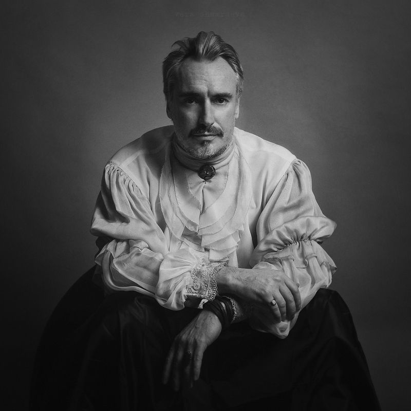 чб мужской портрет постановка вера шамраева *** фото превью