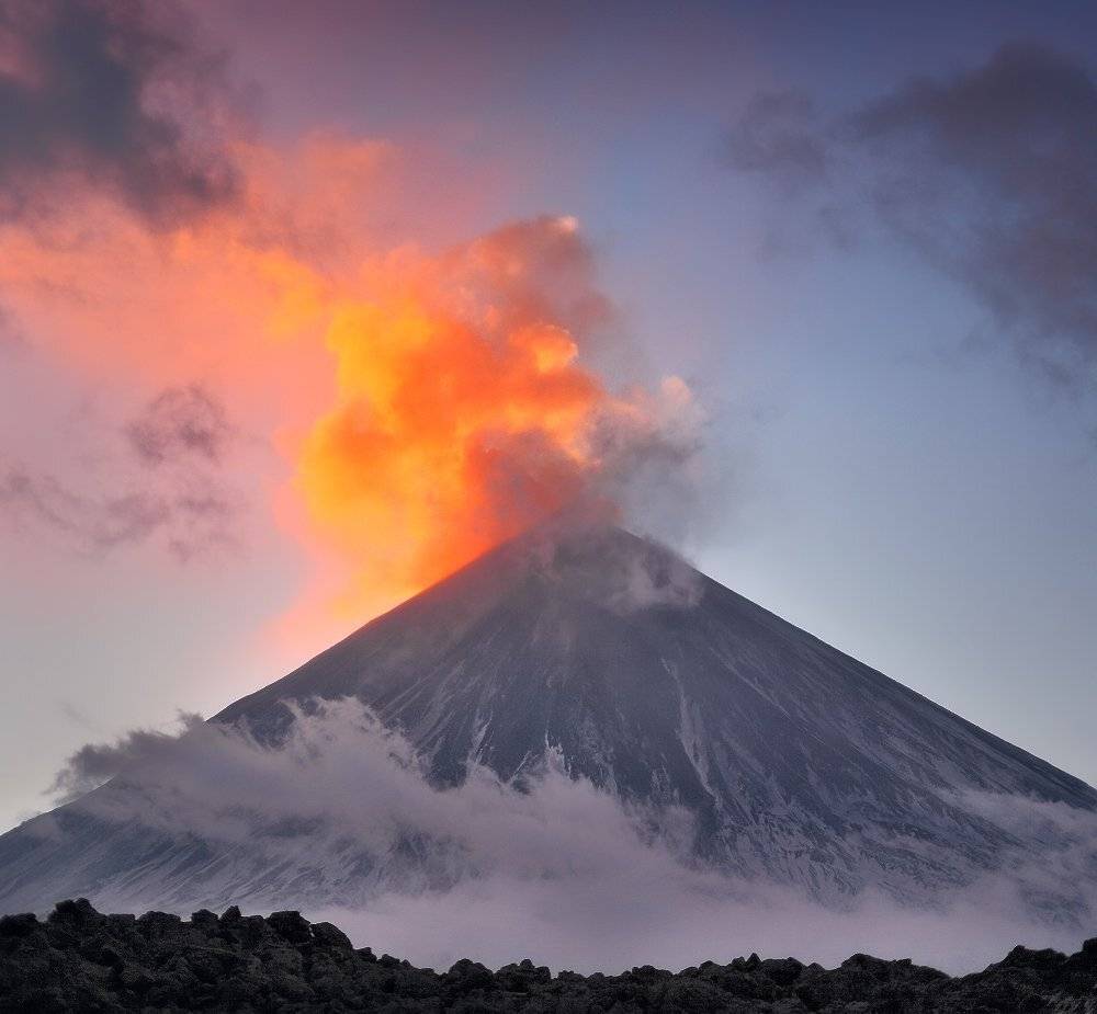 камчатка, вулкан, ключевской, Сергей Макурин