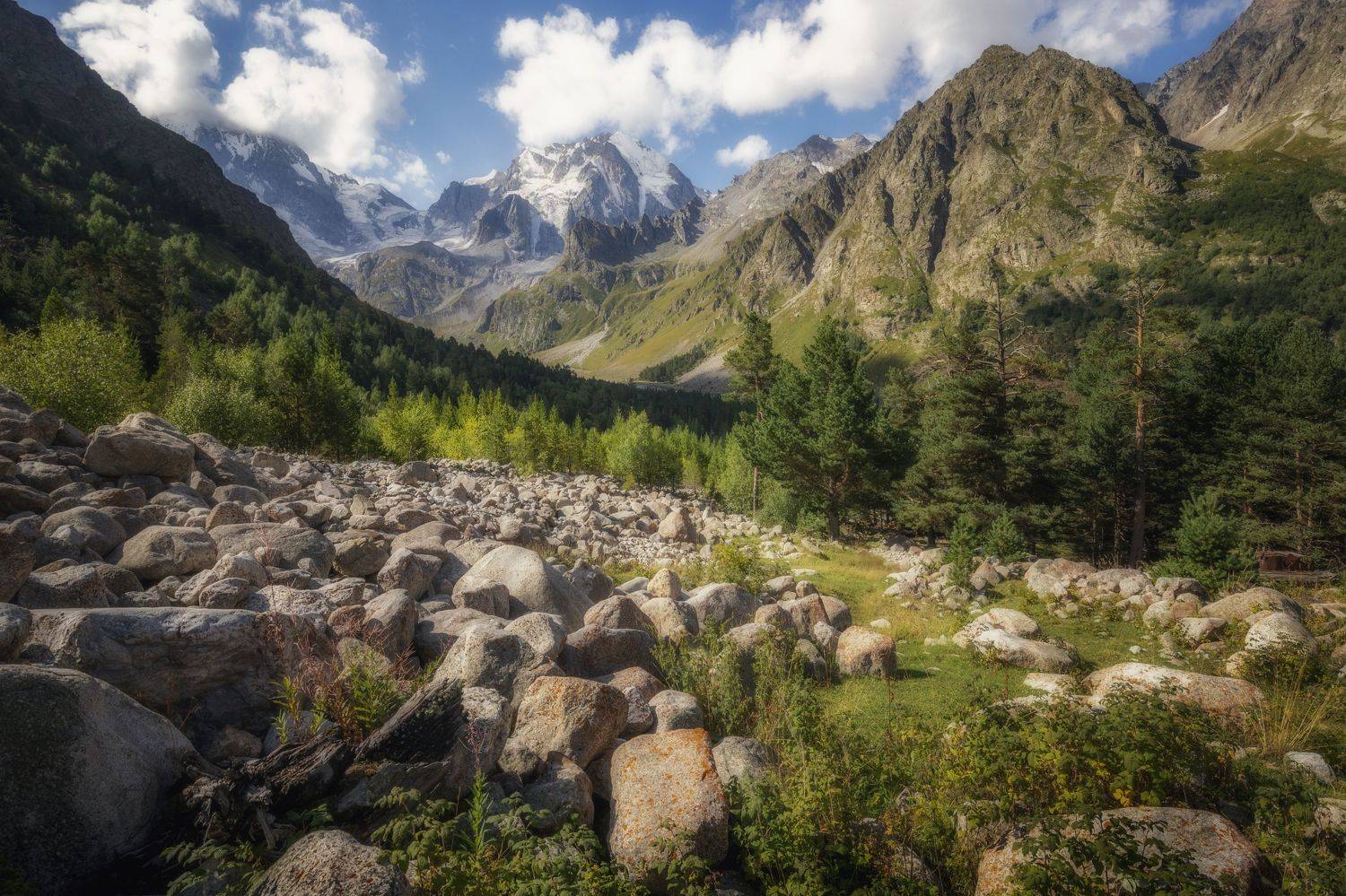 пейзаж, горы, кавказские горы, природа россии, кабардино-балкария,, ОЛЬГА КОВАЛЁВА