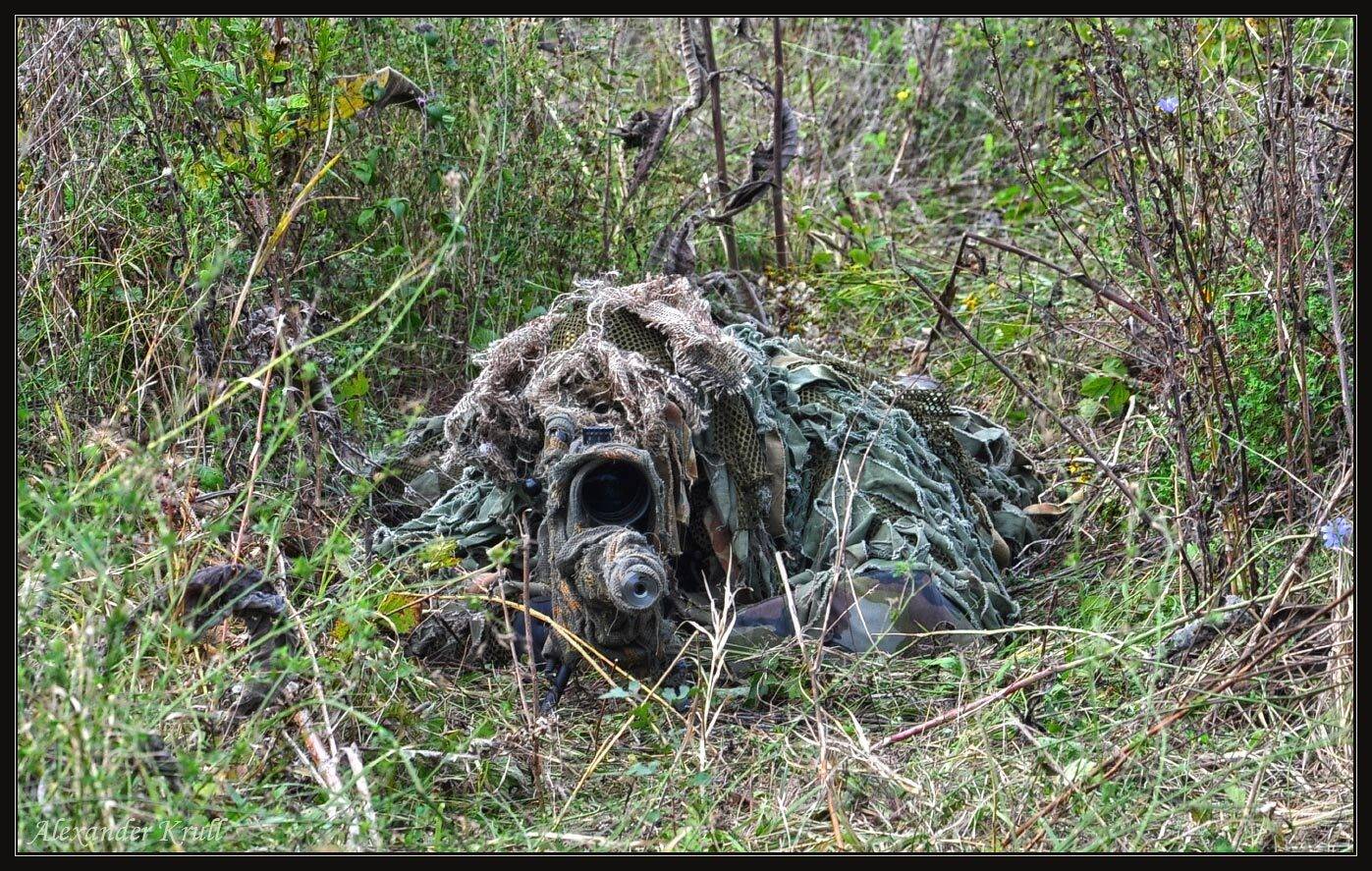 снайпер, маскировка, Александр Круль