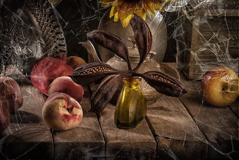 Стручки и фрукты фото превью