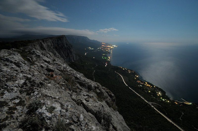 Юбк Форос ночь над ЮБК фото превью