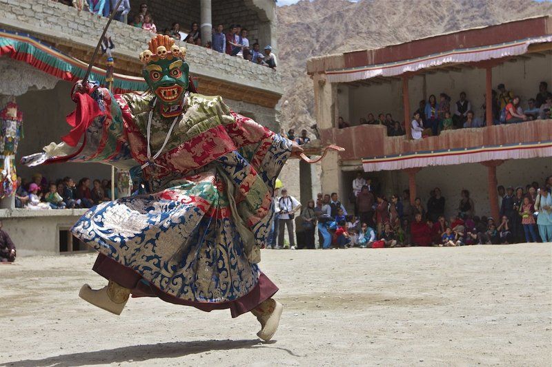 Малый тибет, Танец Цам танец Цам фото превью