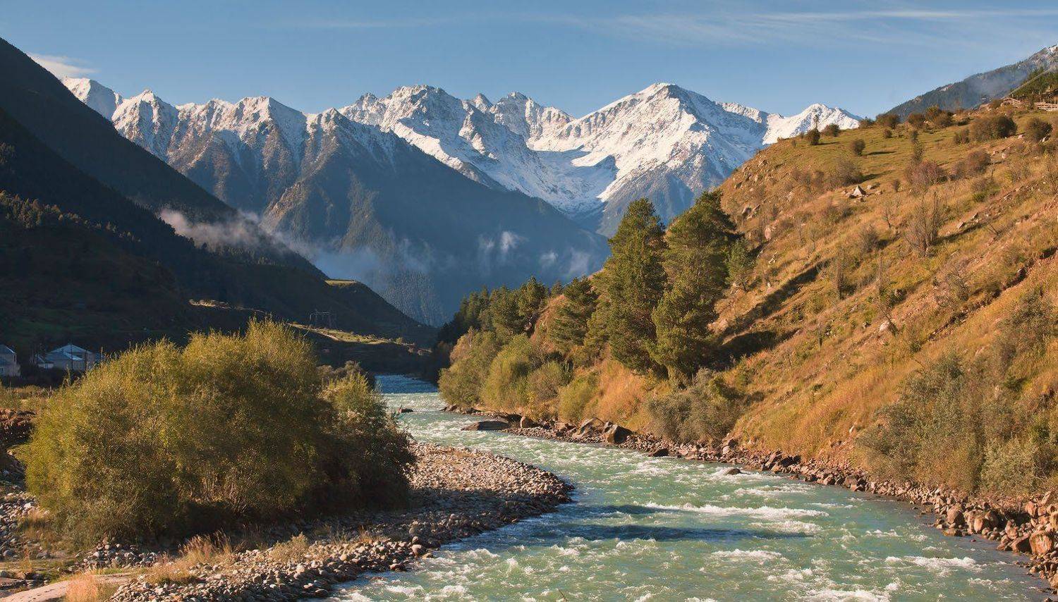 кавказ, исток, река, кубань, аул, учкулан, Николай Мысливцев
