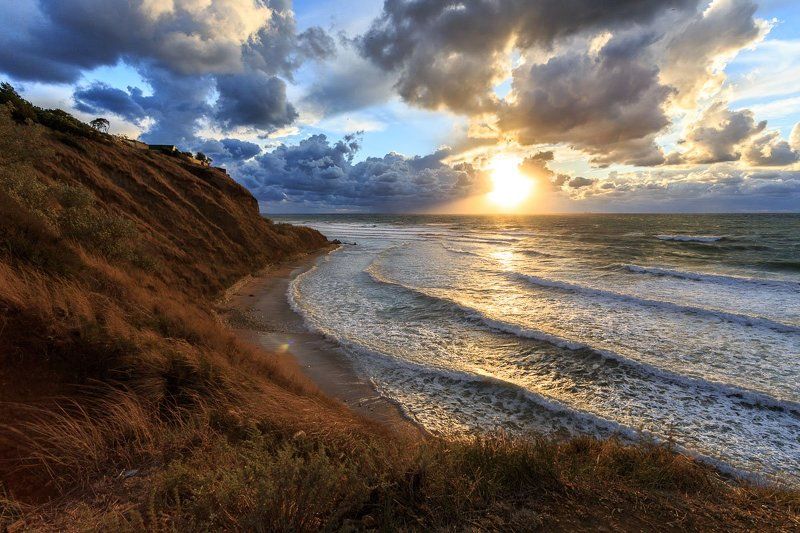 Шторм на Черном море фото превью