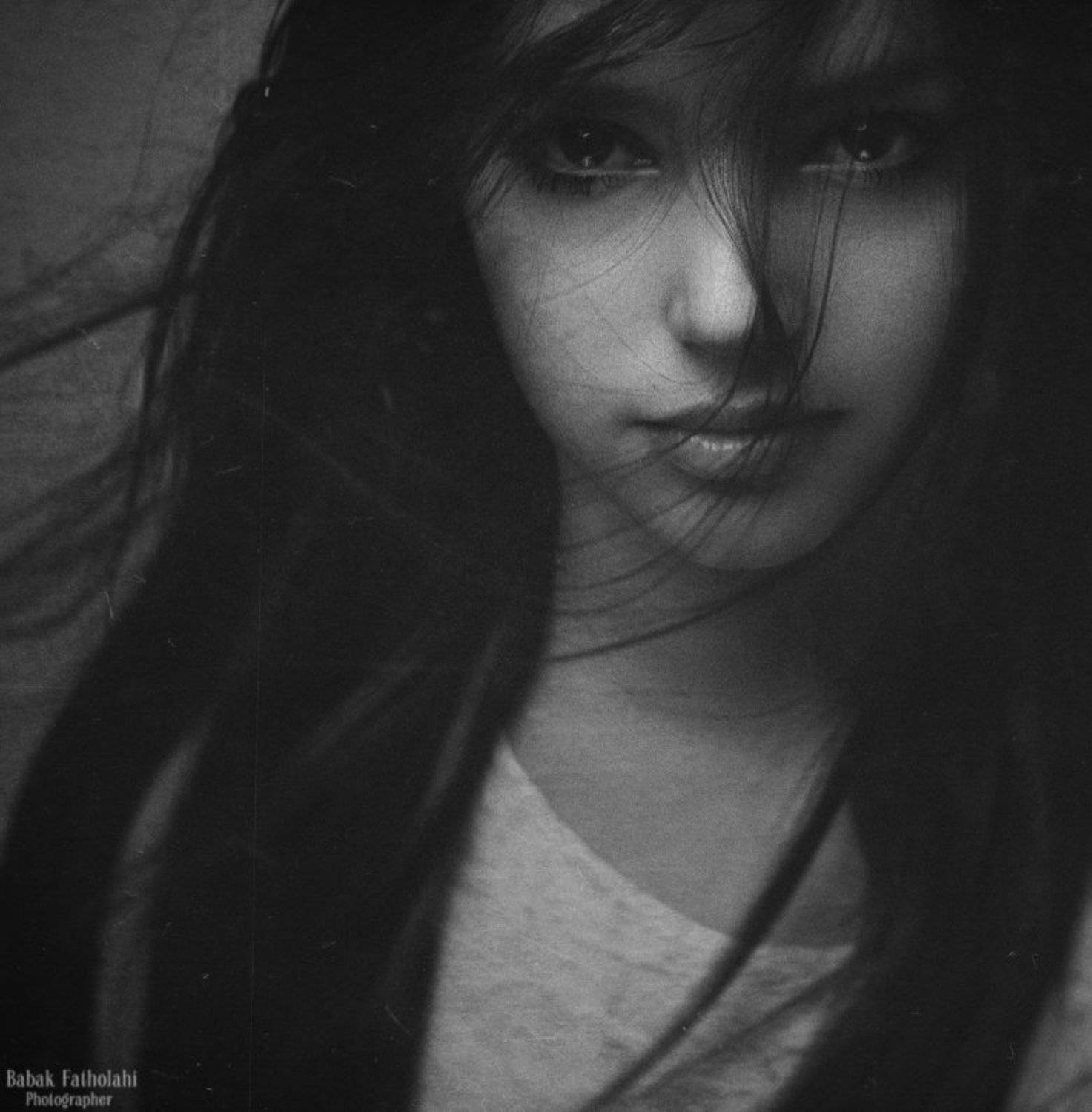 Beating, Girl, Portrait, Babak Fatholahi