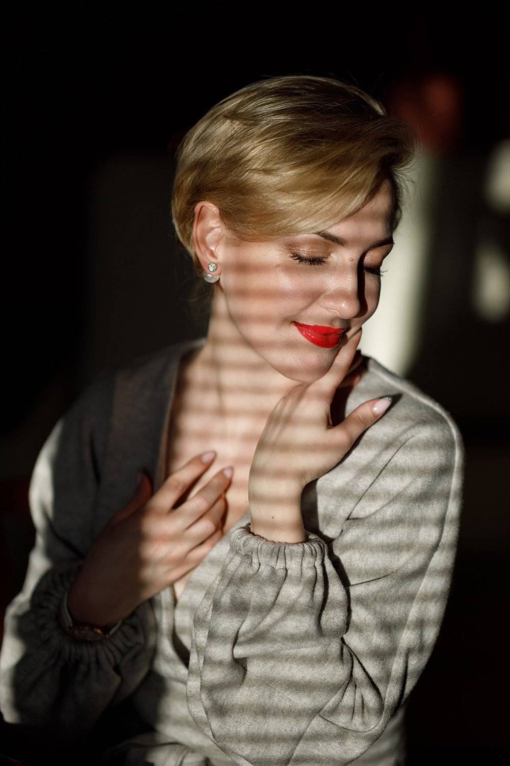 жесткий свет женский портрет натуральный свет, Ксения Сергеева