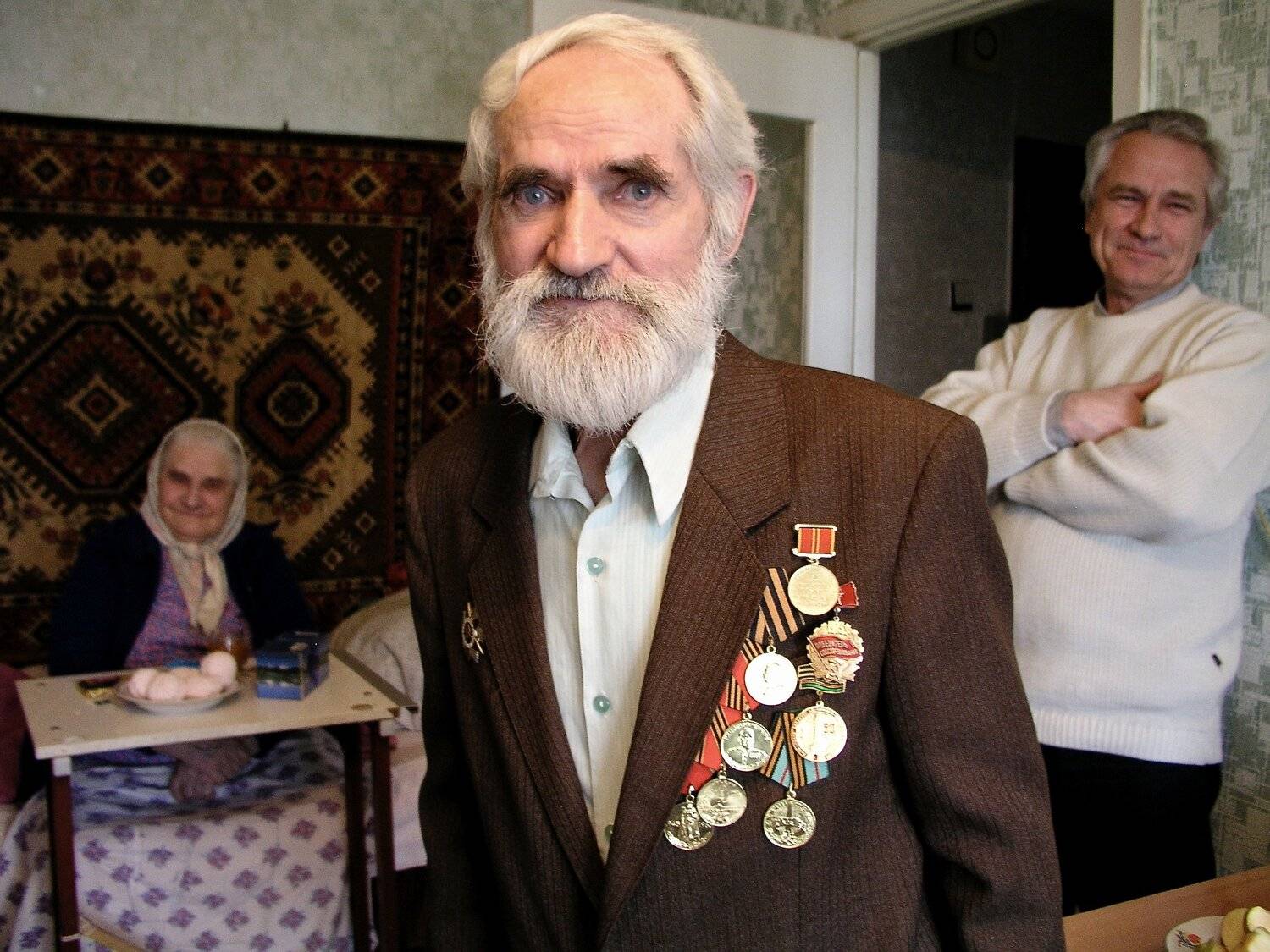 Portrait, man, war veteran, life, family, defender, Belarus, old age, history, story, people, , Svetlana Povarova Ree