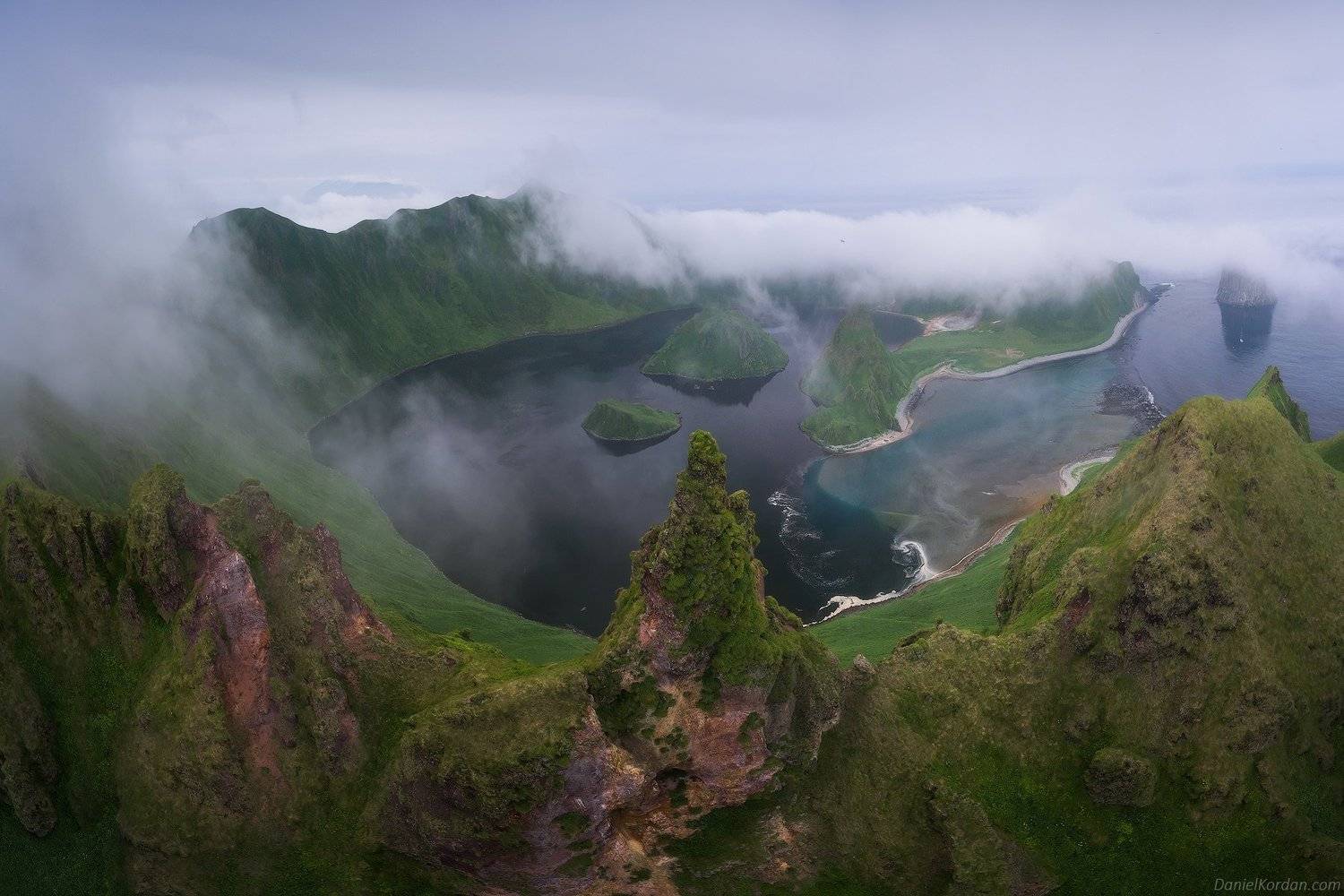 Остров Янкича, Северные Курилы, Даниил Коржонов