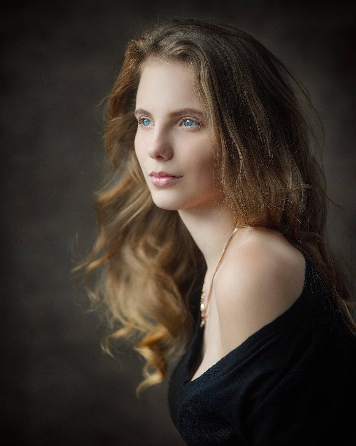 девушка, портрет, Илья Филимошин