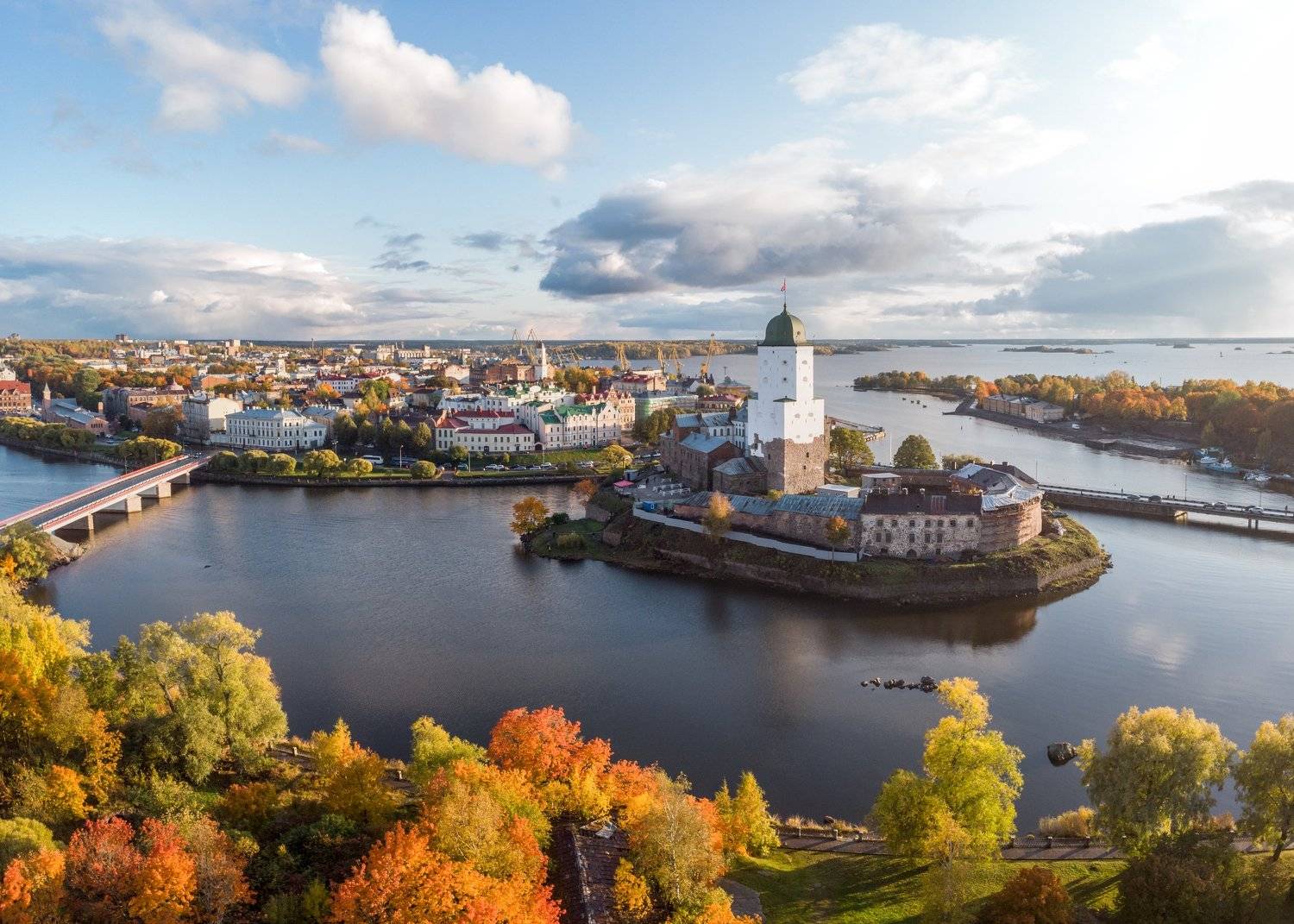 выборг, осень, россия, панорама, viborg, russia, panorama, Егор Лебедев