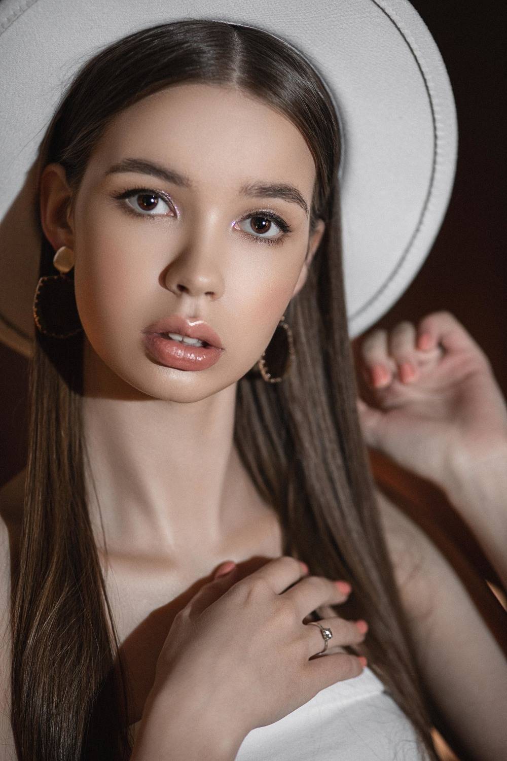 девушка, модель, портрет, фотосессия, студия, макияж, гламур, girl, beauty, perfect, pretty, model, modeling, young, portrait, make-up, творческий портрет, женский портрет, woman, young woman, glamour, Владимир Васильев