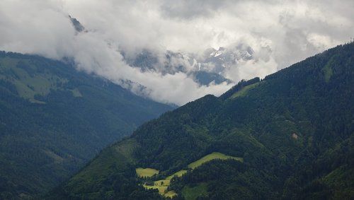 Хитросплетения лесистых хребтов