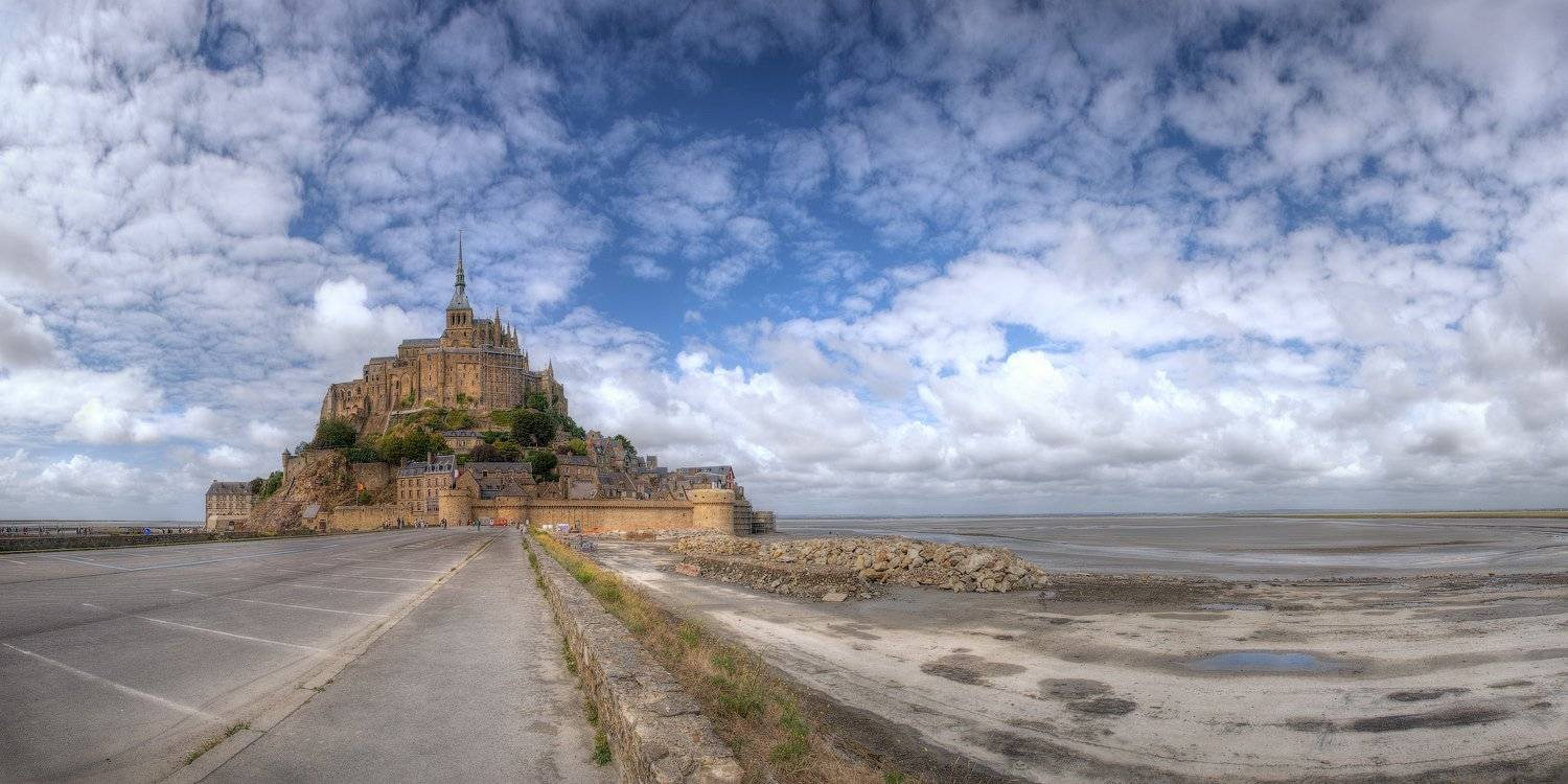 мон-сен-мишель, нормандия, франция, Марина Никифорова