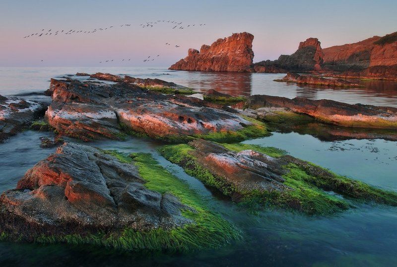 Огонь заката фото превью