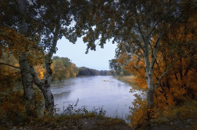 Дождливый рассвет на Донце... фото превью