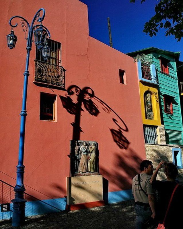 Цветной мир Буэнос Айреса фото превью