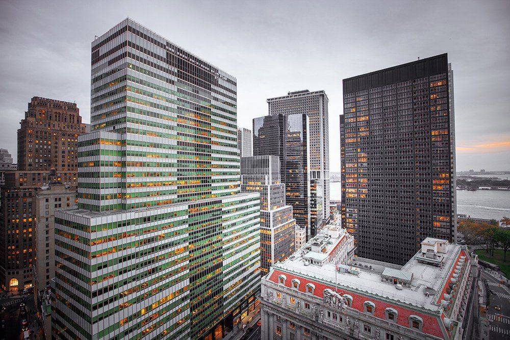 City, Lights, Menhetten, New York, Alexandru Popovschi