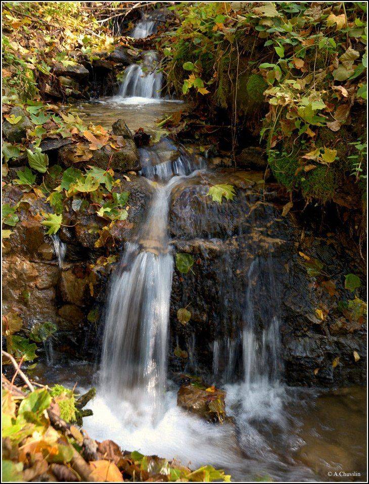 лесной,водопад,осень,октябрь, Александр Чувилин
