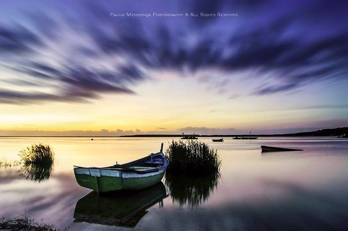 The boat and the lagoon