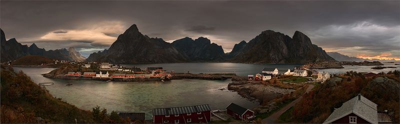 норвегия, лофотены, рейне Reine, Norway фото превью