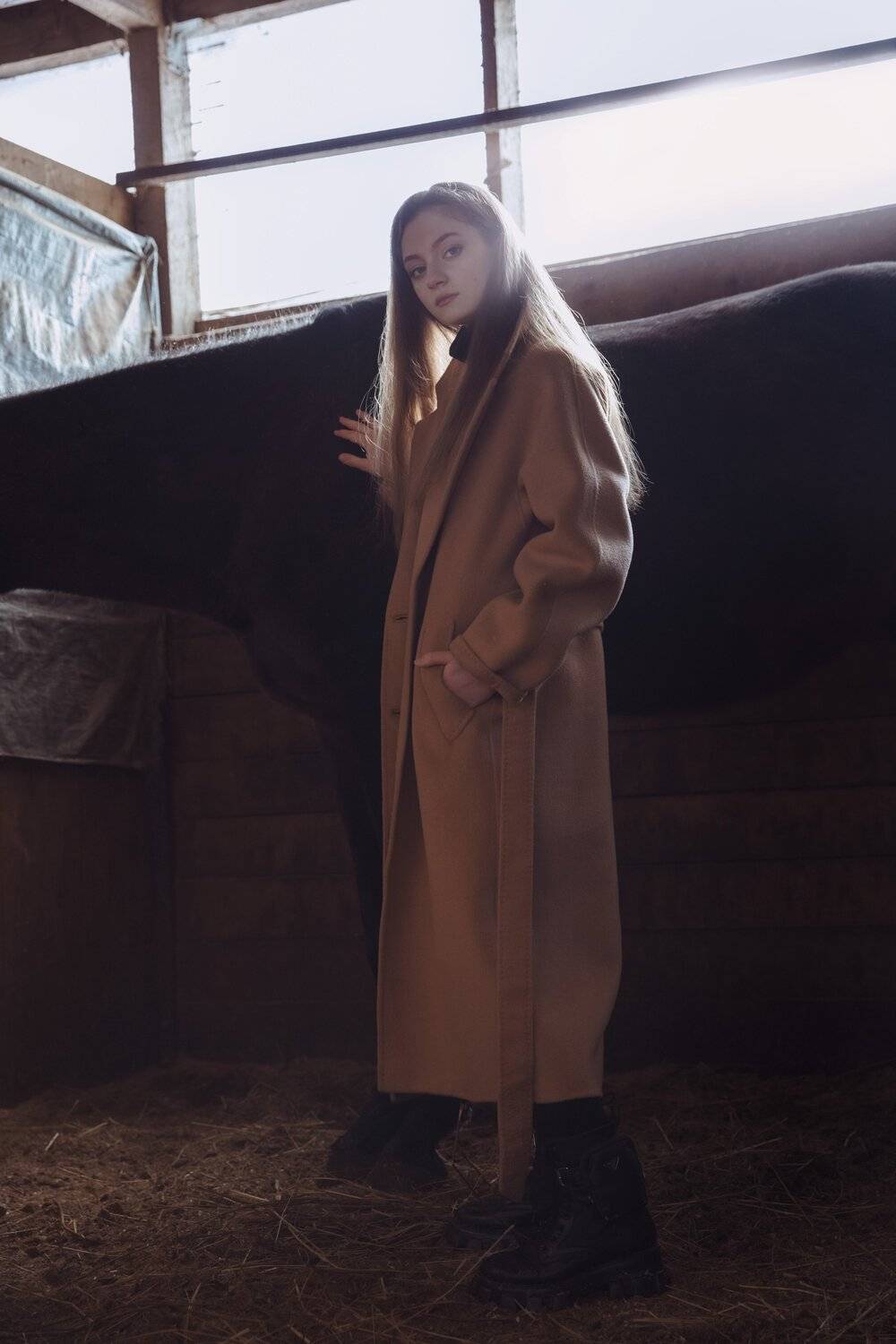 Девушка портрет конюшня лошадь фотопортрет красивая , Наталья Галенкова