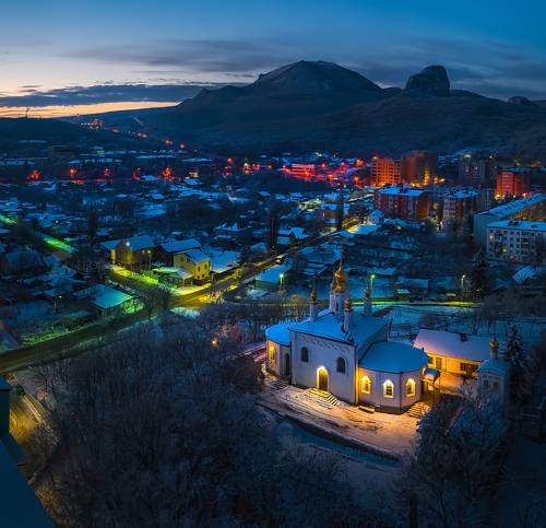 Уютный город