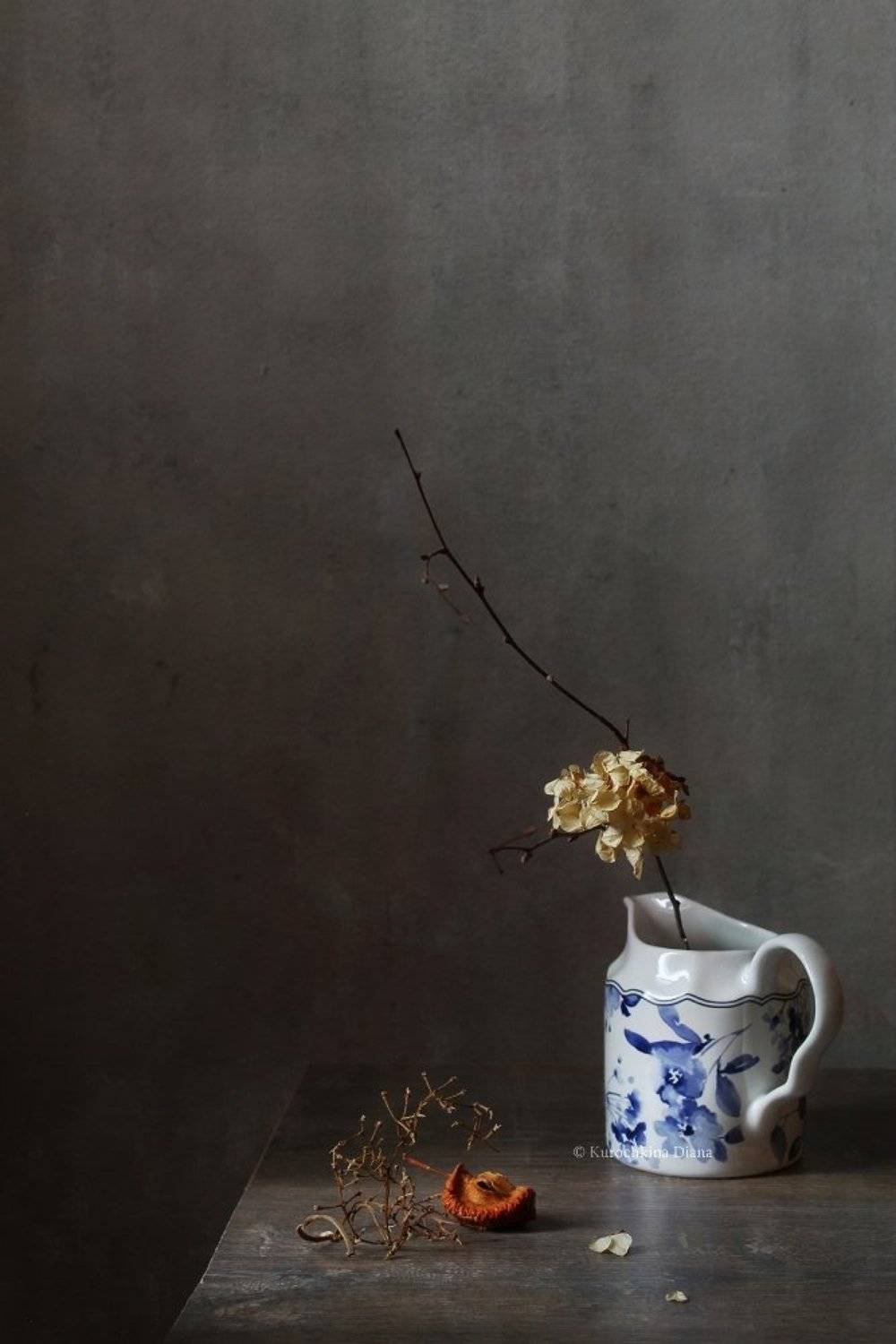 натюрморт, зима, сухостой, Курочкина Диана