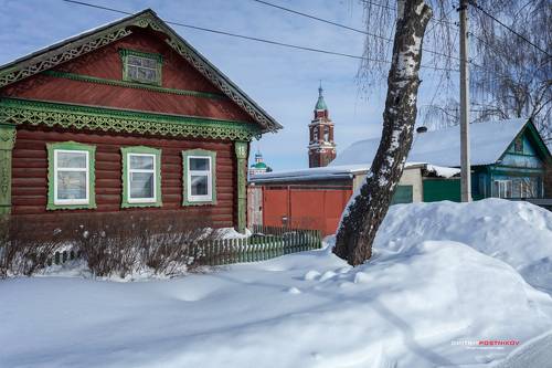 На задворках Юрьев-Польского кремля.