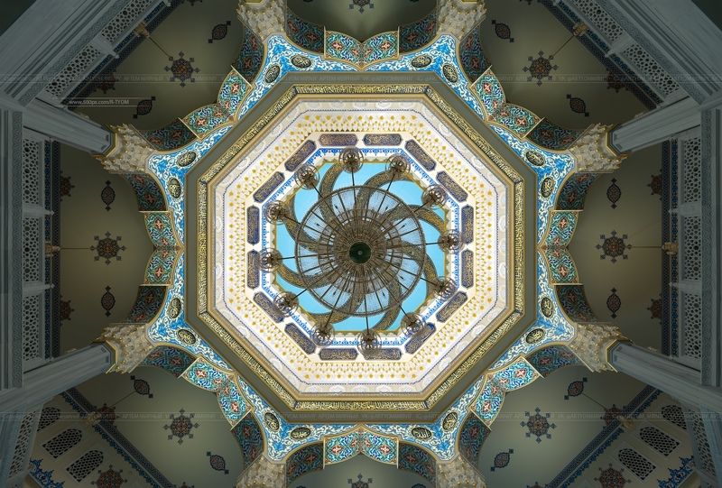 книга владыка моря, артем мирный, арт, artyom mirniy, ceiling, ceiling-art, art, mosque, moscow, russia, мечеть, москва Московская Соборная Мечеть. Город Москва (Россия) фото превью