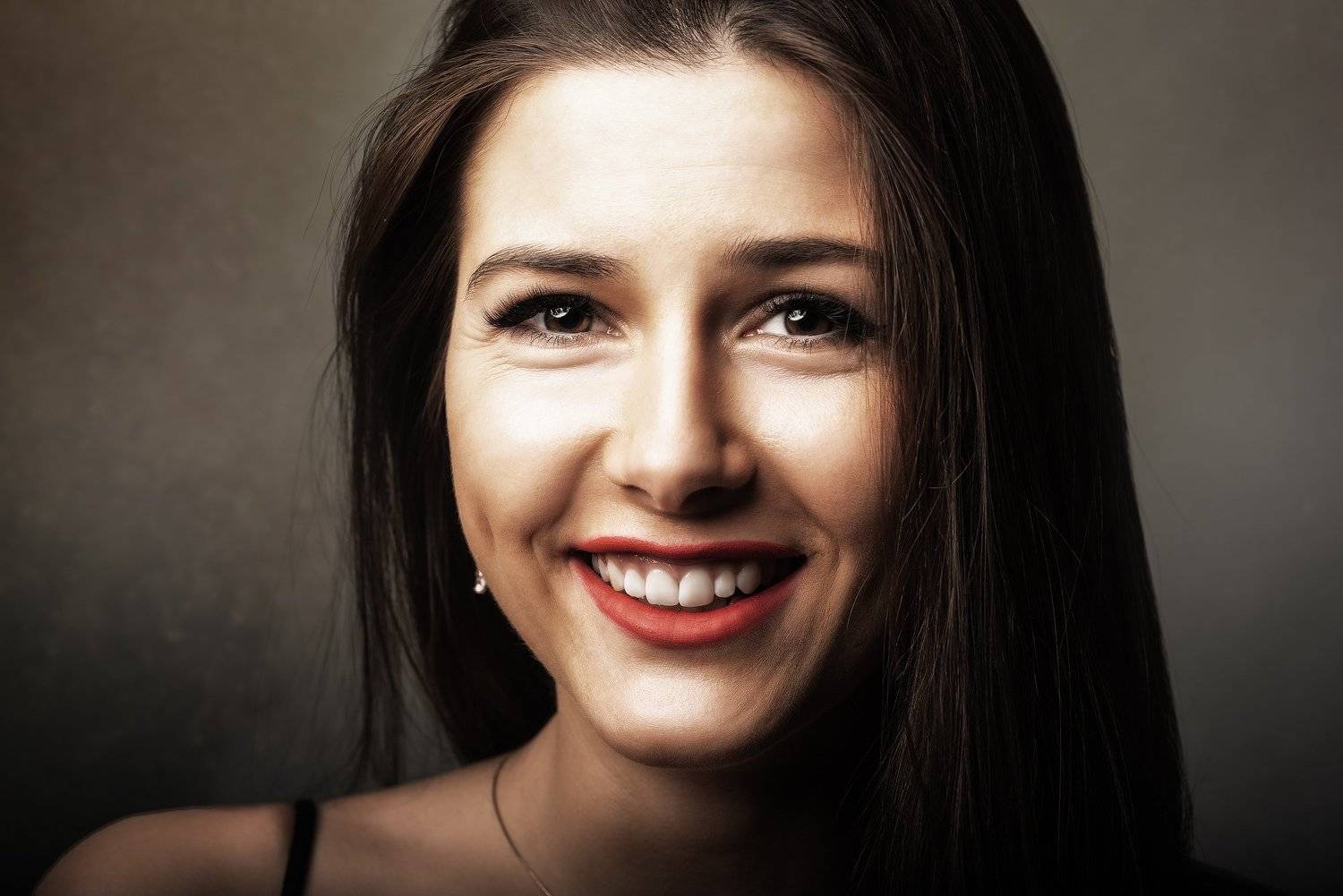 Woman, Portrait, Smile, Владислав Жуков