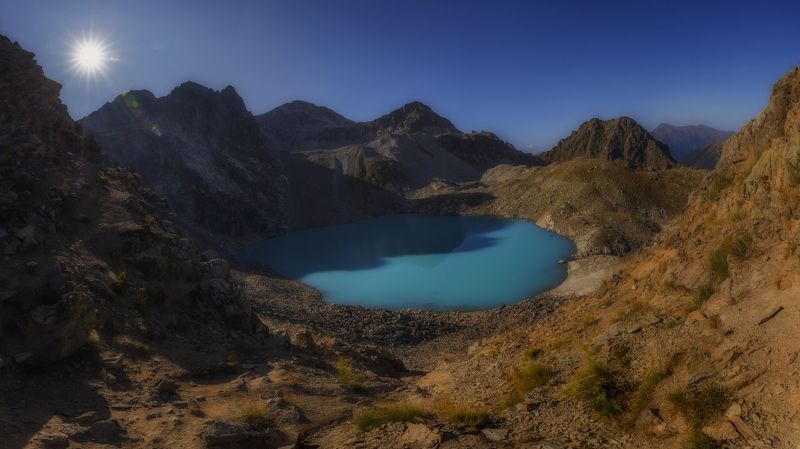 пейзаж, горы, кавказские горы, архыз, природа россии Ближе к солнцу фото превью