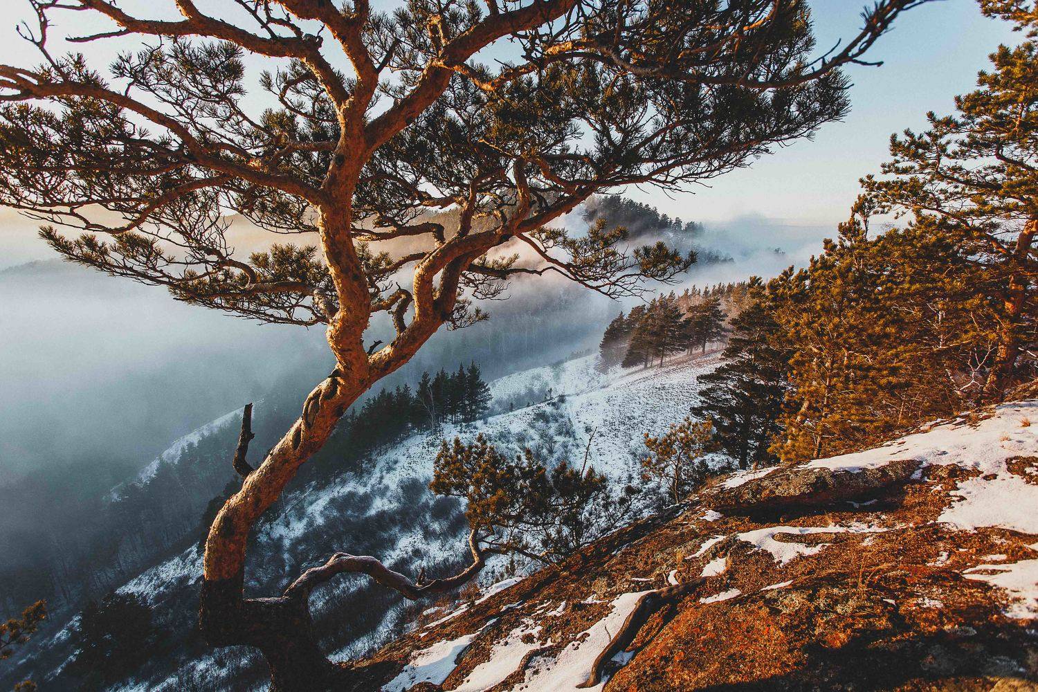 столбы, красноярск, природа, горы, зима, Акулич Макс